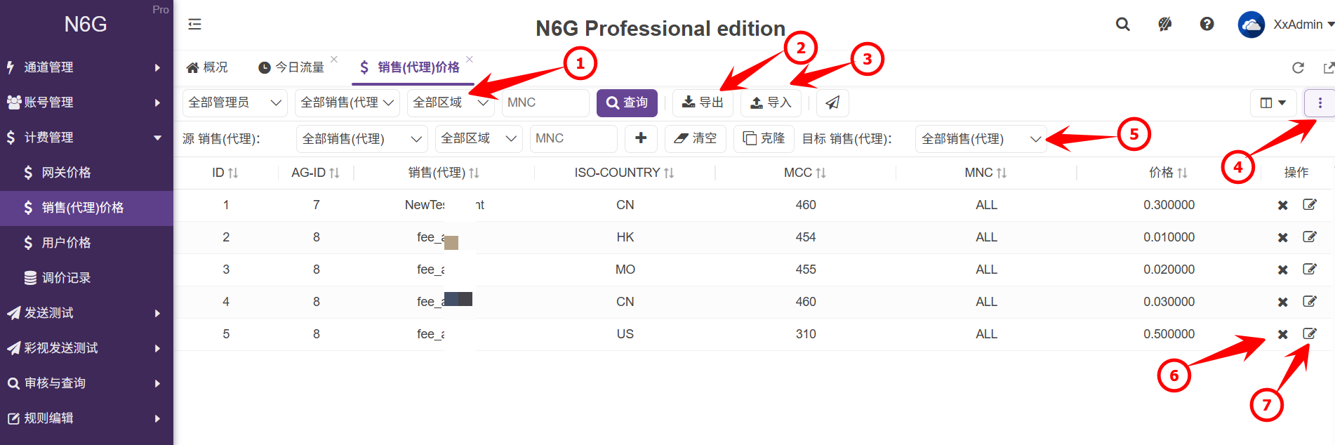 管理員-計費管理-代理價格-01