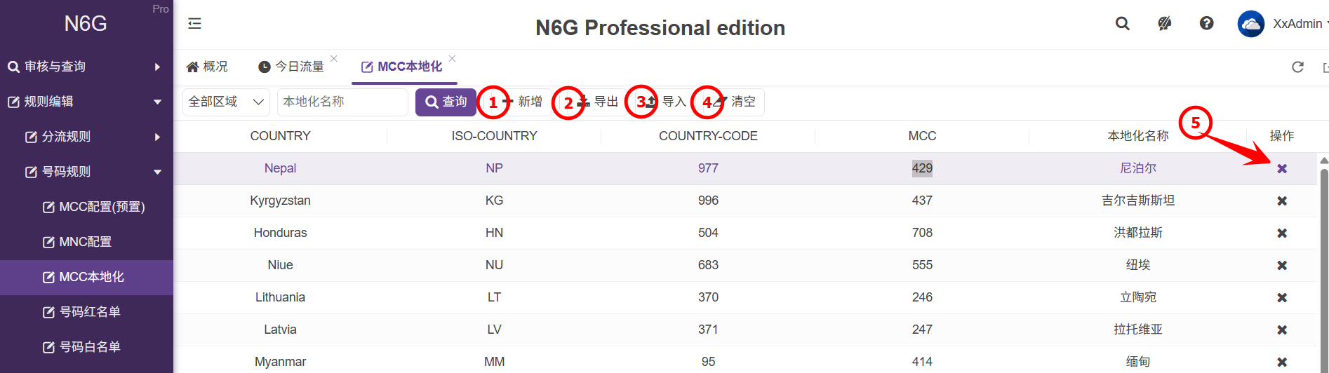 管理端-規則編輯-號碼規則-MCC本地化-01